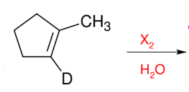 <p>Halohydrin Reaction (Mark w/ OH)</p>
