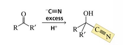 <p>Cyanohydrin</p>
