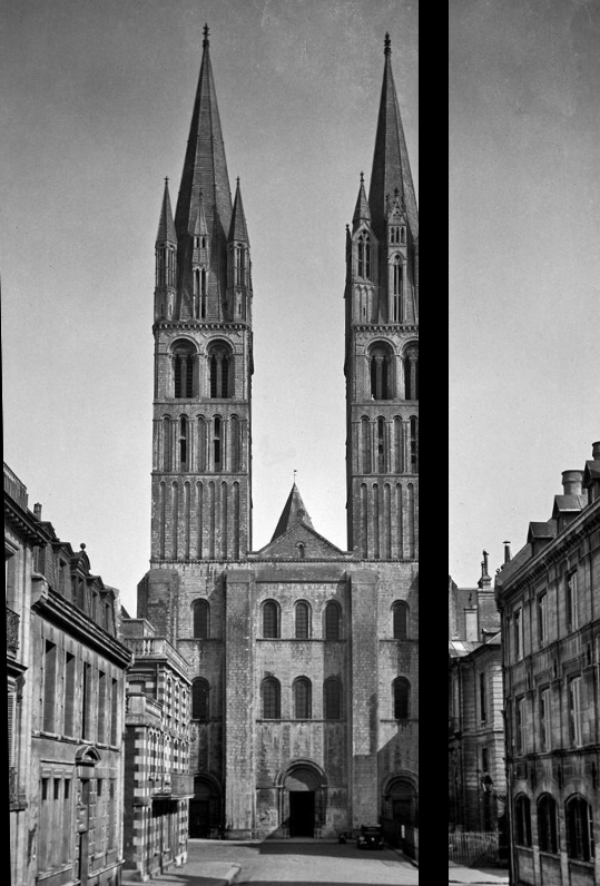 <p>West facade of sainte-etienne </p>