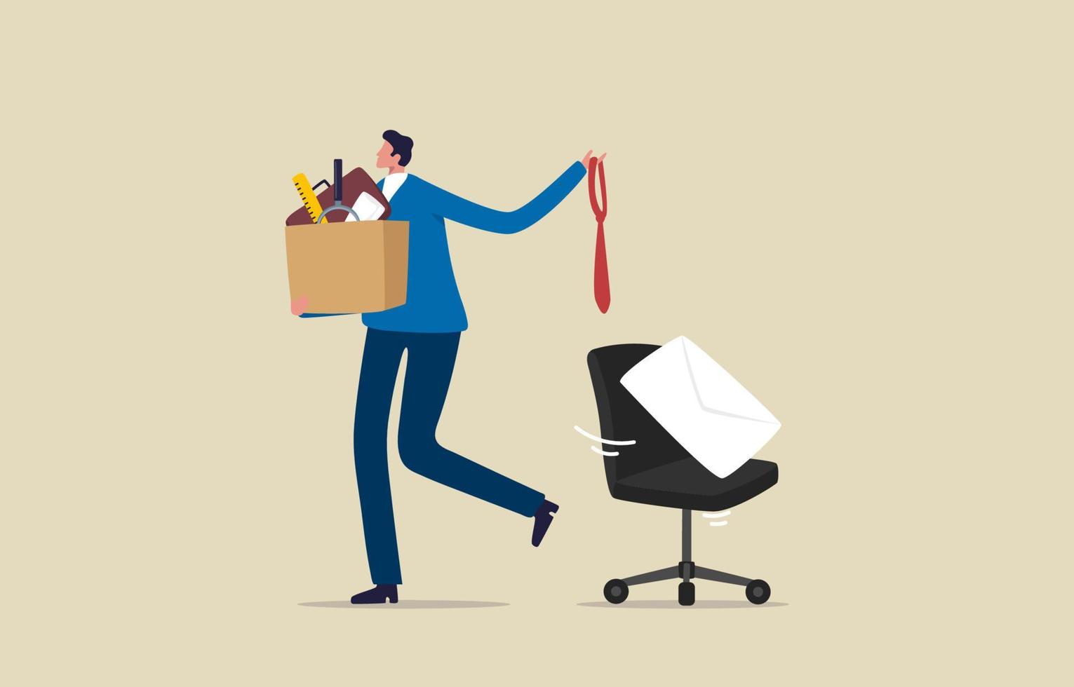 <p>quit / retire / resign</p><p>(I decided to resign because I found a better offer.)</p>