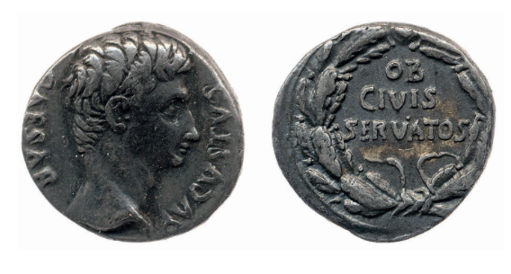 <p>Corona Civica (Denarius)</p>