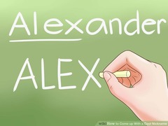 <p>nickname (s)</p>