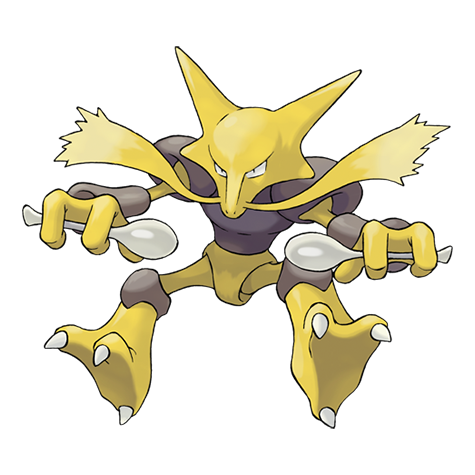 <p>What type is Alakazam?</p>