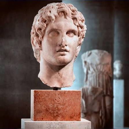 <p>identifiers for alexander portrait </p>