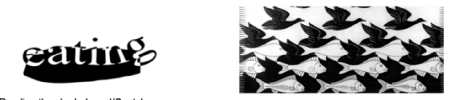 <p>Inability to visually distinguish and object from background</p>