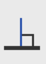 <p>perpendicular</p>