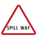 <p>Spill Way Sign</p>