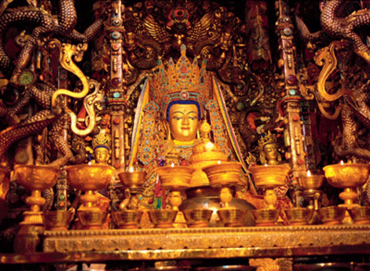<p>divine Buddhist architecture god that carved the Jowo Shakyamuni</p>