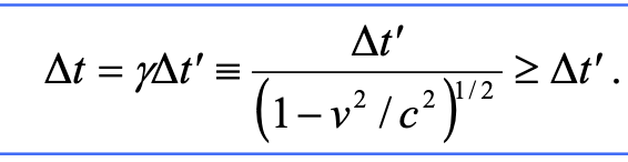 <p>A time interval is longer if measured in a frame (in our case, frame 0) moving relative to the clock, while that in the clock’s rest frame is the shortest possible – the so-called proper time interval</p>