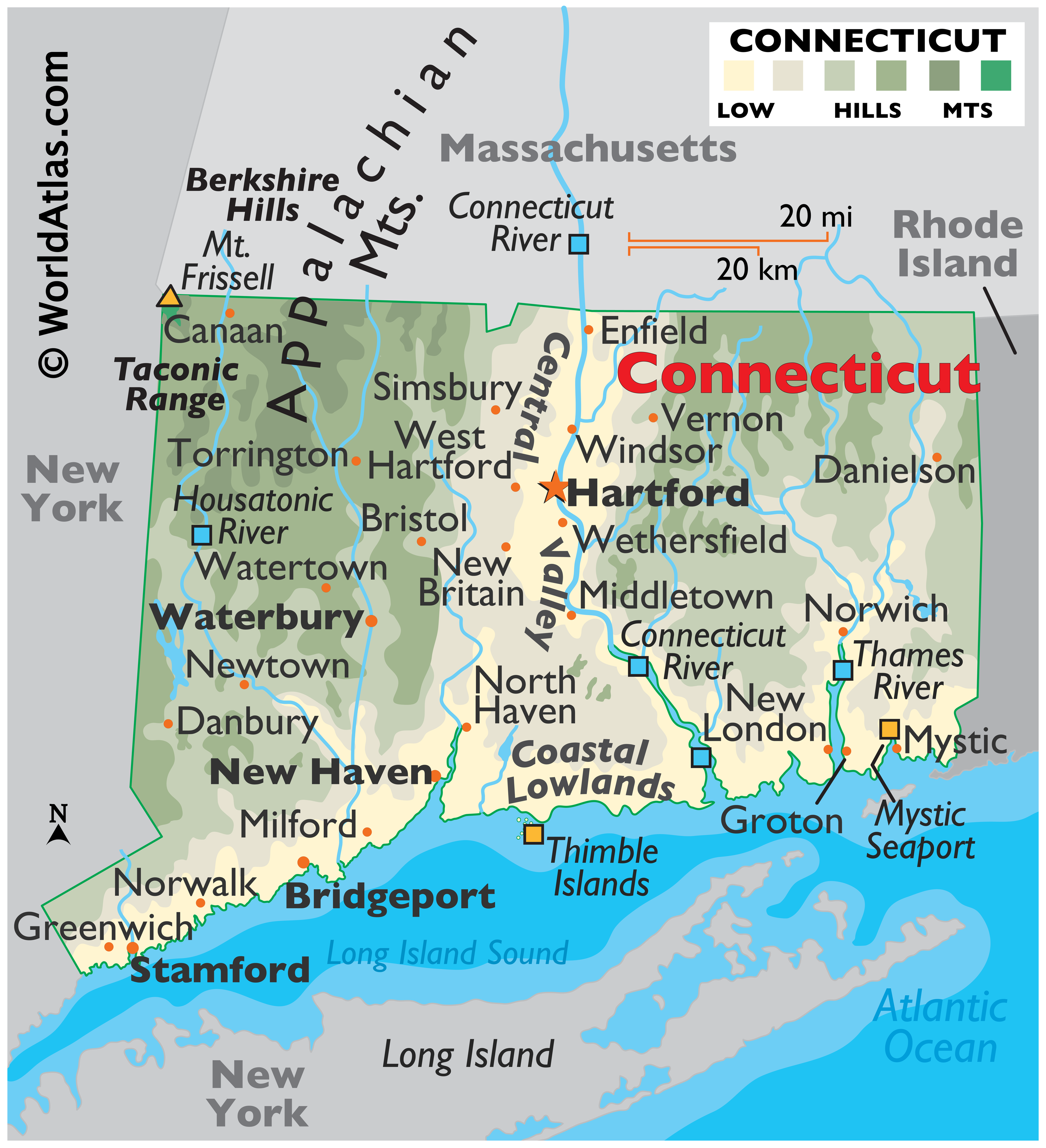 <p>Connecticut</p>