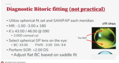 <p>Is diagnostic fitting for bitoric lenses practical?</p>