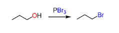 <p>Purpose: Replace OH with Br. <strong>PBr₃ = Put Br on the molecule.</strong></p>