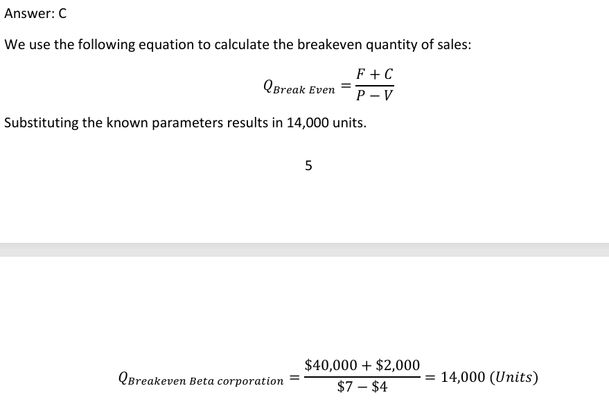 <p>C, see image</p>