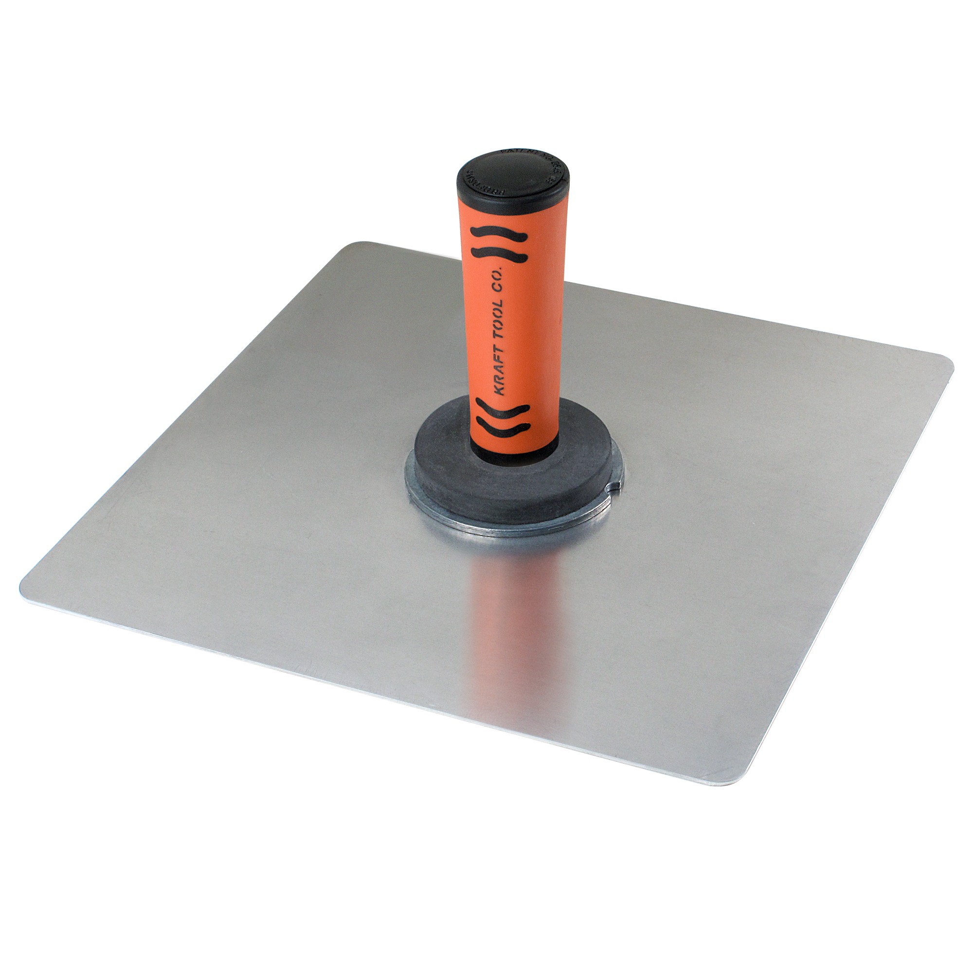 <p>A handheld, flat board with a perpendicular center handle used to hold and carry mortar, plaster, or concrete joint compound.</p>