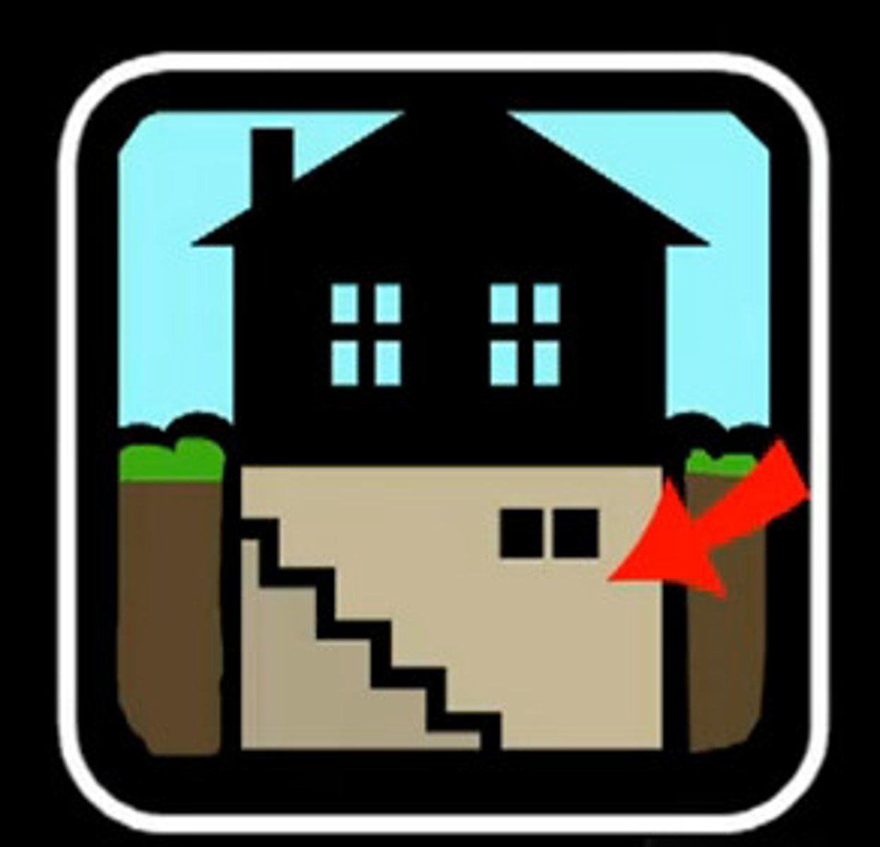 <p>basement; underground</p>