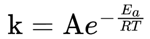 <p>What does Arrhenius equation tell us?</p>