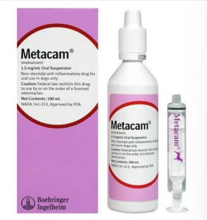 <p>NSAIDs - Metacam (Meloxicom) </p>