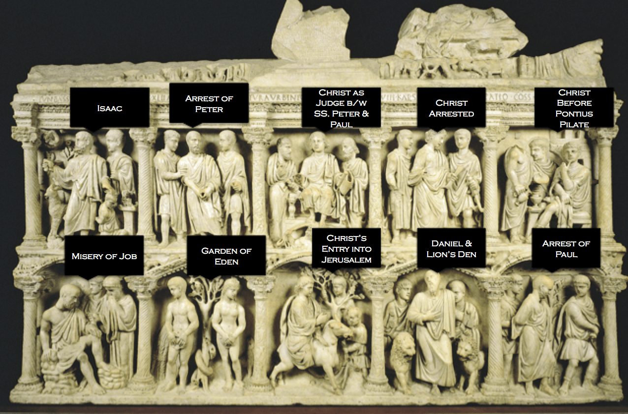 <p><span style="background-color: transparent;">Sarcophagus of Junius Bassus</span></p>
