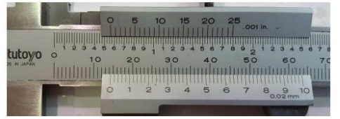 <p>Main Scale:</p><p>Vernier Scale:<br>Measurement:</p>
