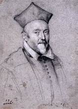 <p>Ottavio Leoni, <em>Portrait drawing of Cardinal Francesco del Monte</em></p>