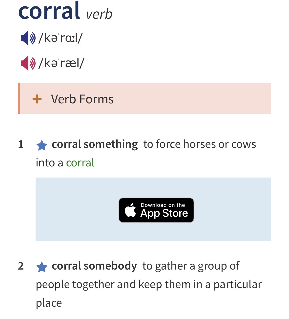 <p>Corral</p>