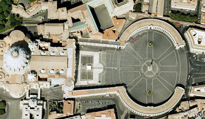 <p>st peter’s square, gian lorenzo bernini, rome, 1656-1667 CE</p><p>Bernini + design plan </p>
