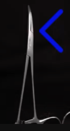 <p>What is the use of Halsted mosquito hemostatic forceps</p>