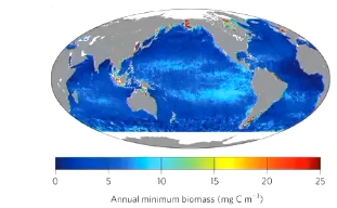 <p>Looks very low across the entire globe with some activity at the northern polar regions</p>