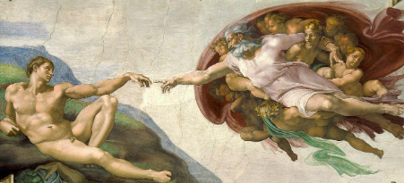 <p>The Creation Of Adam</p>