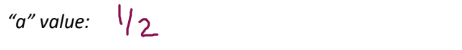 <p>The number all the way to the left outside the left bar of the absolute value. </p><p>In this case, it is <strong>1/2</strong>.</p>