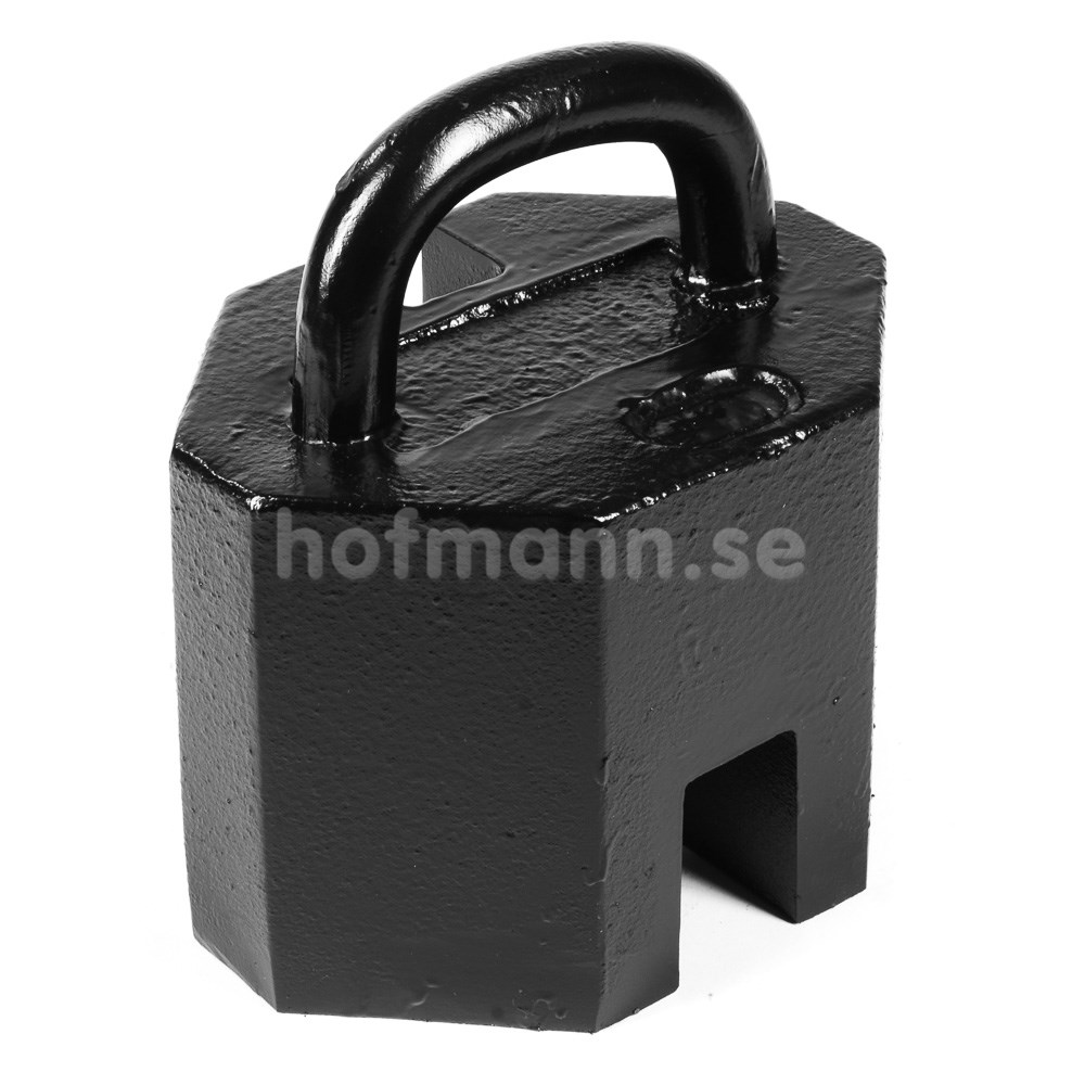 en järntyngd med handtag som används för stabilisering
