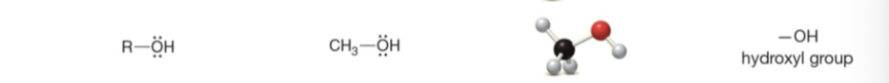 <p>Type of Compound → General Structure → Example → 3-D Structure → Functional Group</p>