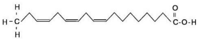 <p>Calculate the net ATP yield for the complete oxidation of the following fatty acid</p>