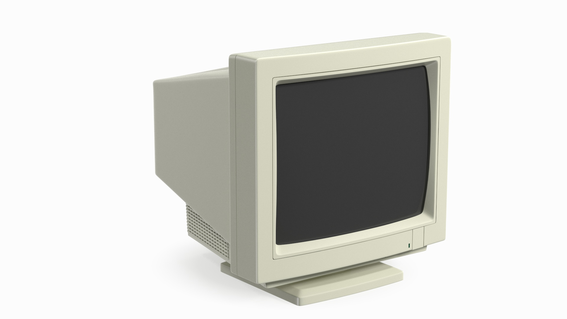 <p>A display device that uses electron beams and a phosphor-coated screen to create images. </p>