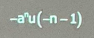 <p>Z-transform of <br>**ROC lzl < a</p>