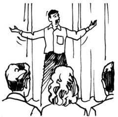 <p>audition</p>