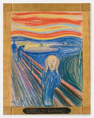 <p>An art teacher asks students to identify how the artwork below reflects anxieties of modern industrial society.Which movement is MOST associated with this concern?</p>