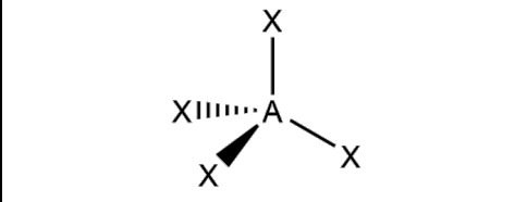 <p>What is the molecular geometry and formula of this molecule?</p>