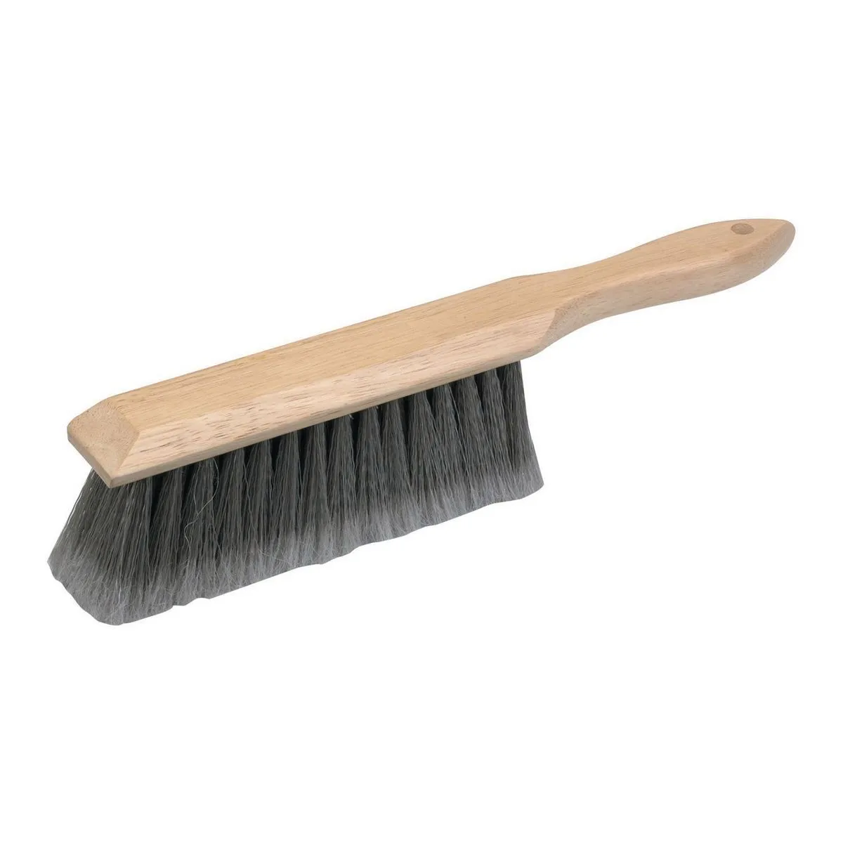 <p>16-inch hand brush used for sweeping debris from workbenches and cleaning work surfaces.</p>