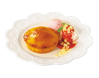 <p>Melty Creme Brulee Tart (torokeru buryure taruto)</p>