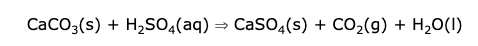 <p><span>When a 0.1 M H</span><sub>2</sub><span>SO</span><sub>4</sub><span> solution is added to pulverized blackboard chalk, the following reaction takes place.</span></p><p>At 25°C, the reaction is spontaneous and has:</p><ul><li><p>A.</p><p>negative <span>Δ</span>G° and positive <span>Δ</span>S°.</p></li><li><p>B.</p><p>negative <span>Δ</span>G° and negative <span>Δ</span>S°.</p></li><li><p>C.</p><p><span style="line-height: inherit; font-size: inherit;">positive ΔG° and negative ΔS°.</span></p></li><li><p>D.</p><p><span style="line-height: inherit; font-size: inherit;">positive ΔG° and positive ΔS°.</span></p></li></ul><p></p>