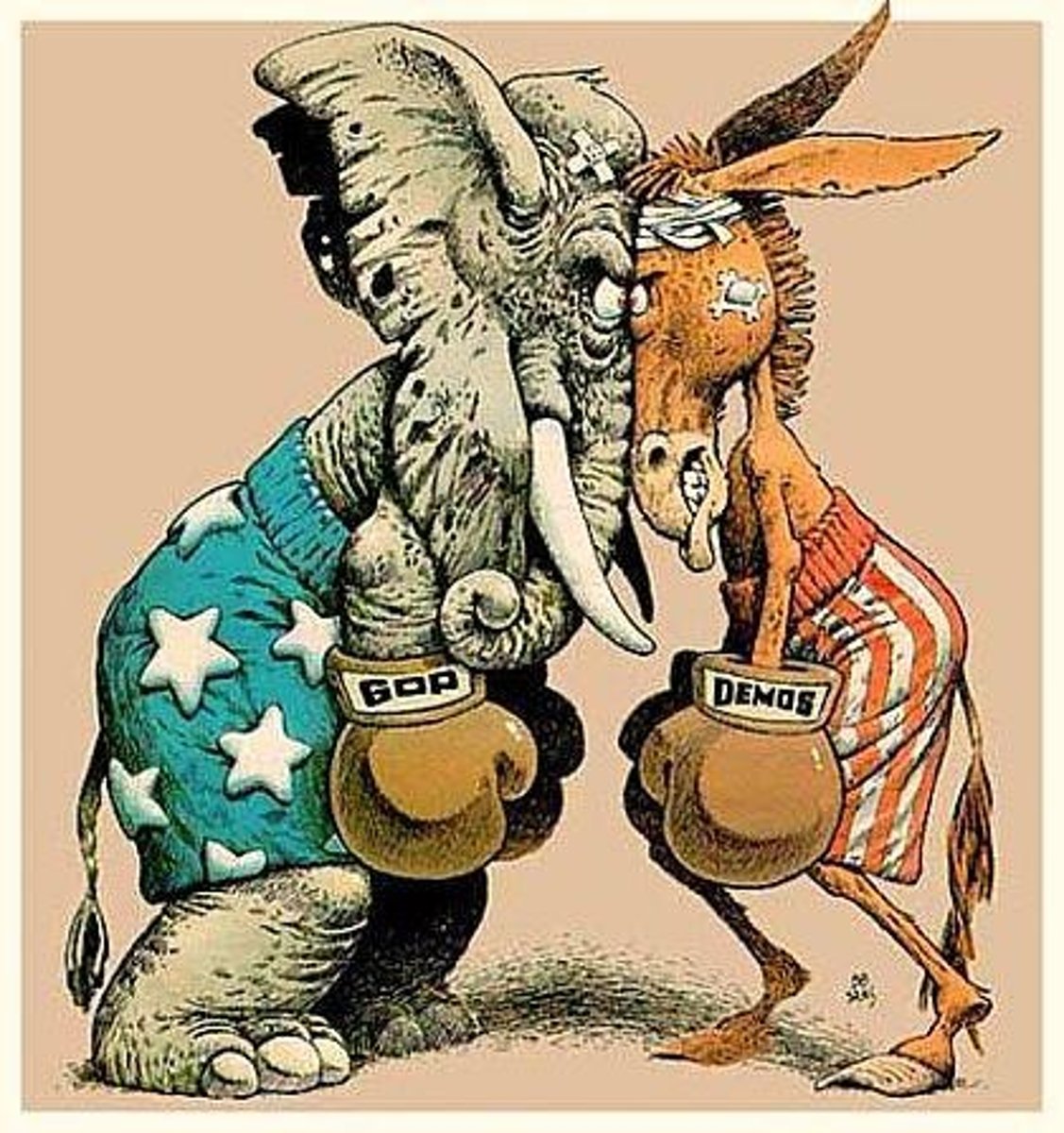 <p>Strong allegiance to one political party or ideology, often leading to biased decision-making.</p>