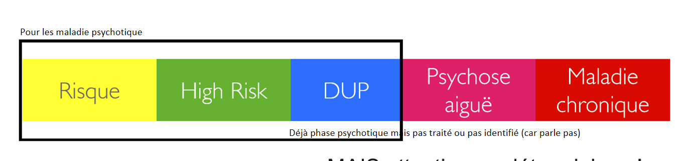 <p></p><p>modèle empreinte cancerologie pour voir évolution et la séverité tr psychiatrique ici tr psychotique</p><p>attention déterministe</p>