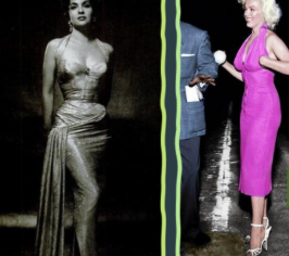 <p>Tight-fitting dress that restricts movement, emphasizing curves</p>