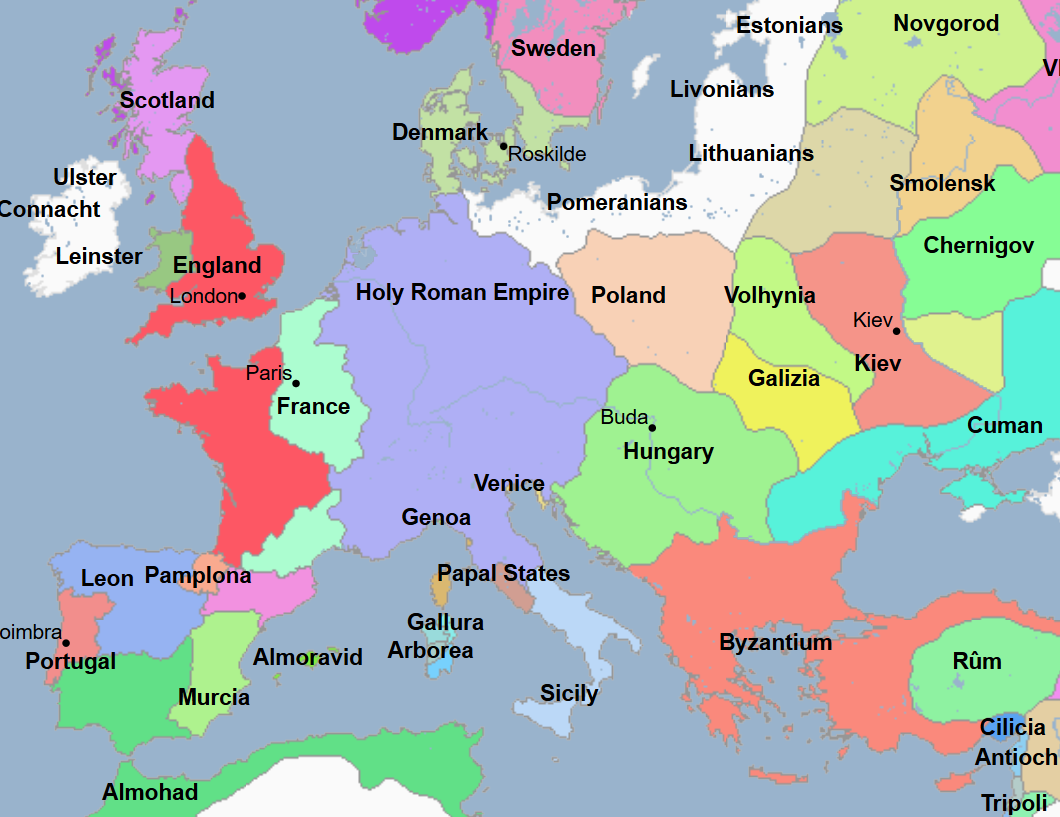 <ul><li><p>10th King of Germany and First King and Founder of the Hohenstaufen Dynasty, as he was the brother of Frederick Hohenstaufen</p><ul><li><p>When he seized Saxony and Bavaria, civil war ensued</p></li></ul></li><li><p>He led the Christian Crusaders in the Second Crusade along with King Louis VII of France</p></li></ul><p></p>