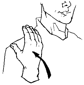 <p>T<span style="font-size: medium;"><span>he sign for "past" is made by moving your dominant hand over your dominant shoulder. Your palm should face your body. The more emphasis you give the motion and/or the larger movement you use indicates further into the past</span></span></p>
