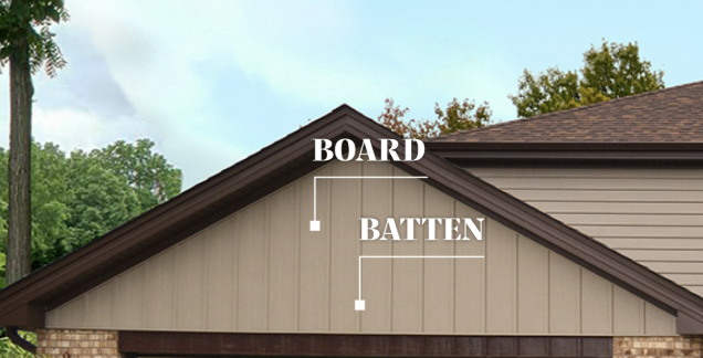 <p>“Board and Batten” or “Batten” siding </p>
