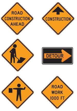 <p>What category do these signs fall under?</p>