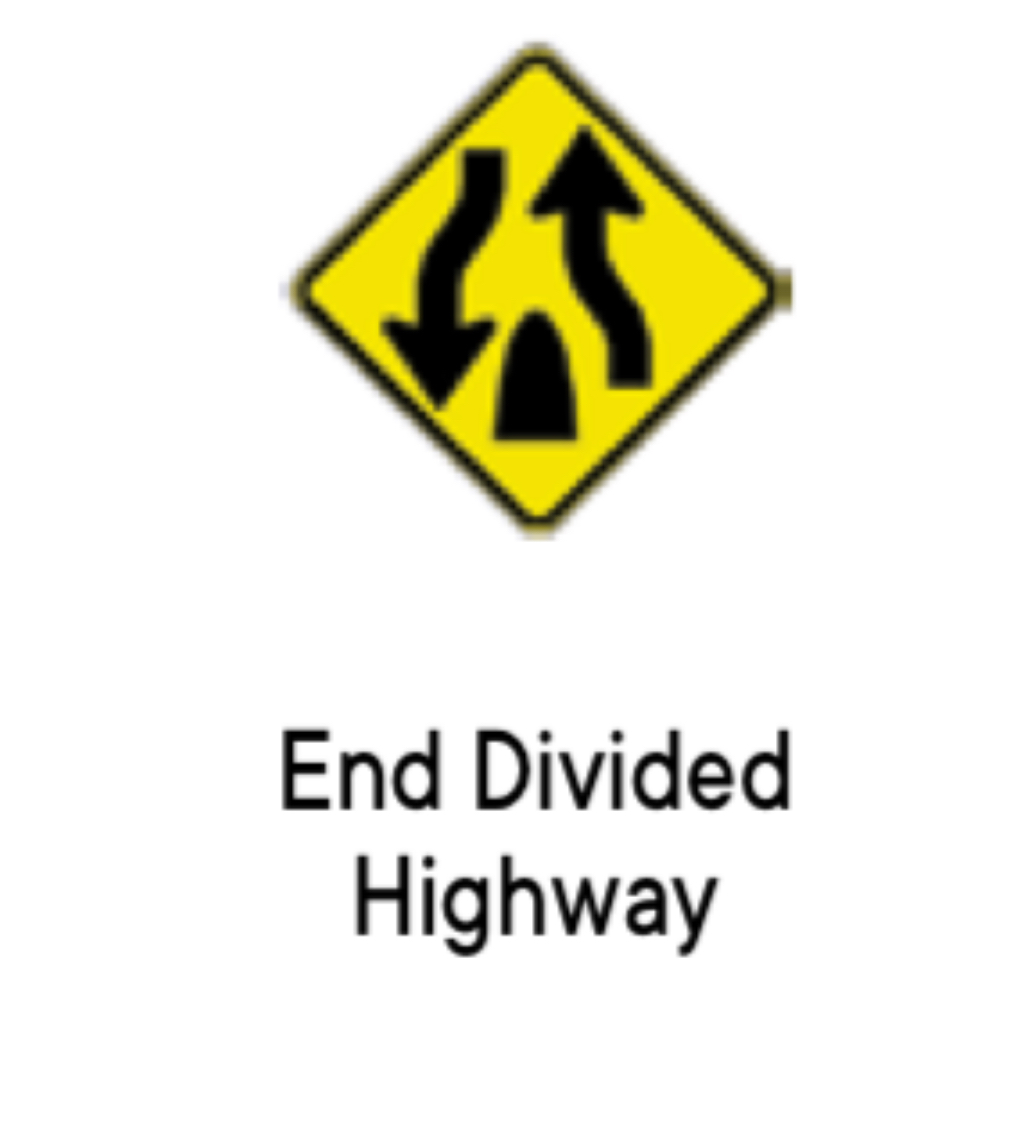 <p>Warning signs </p>