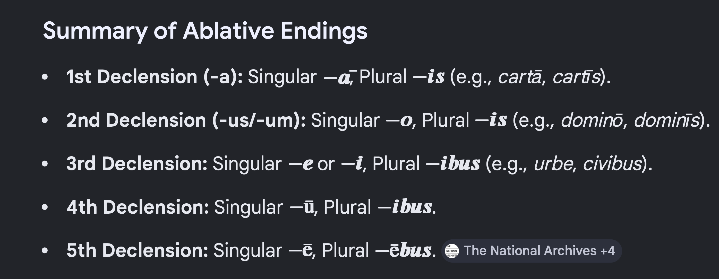 <p>by with from, bobs mom gave Kelly the tickets, there is no ablative but if it said at the end with a smile that would be ablative</p>